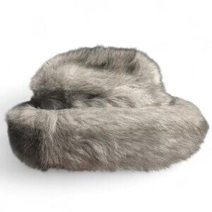 Parkhurst Chic Grey Faux Fur Hat